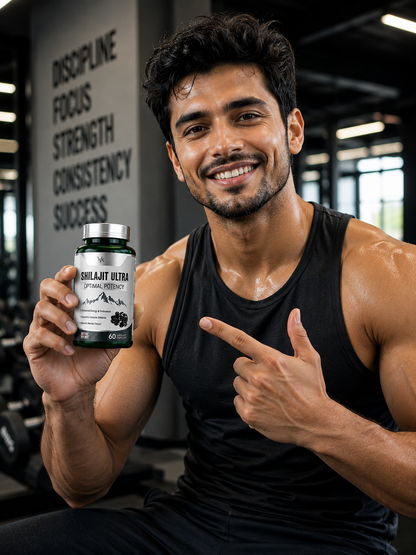 Shilajit Ultra - Potenciador de Energía y Vigor (60 Cápsulas)